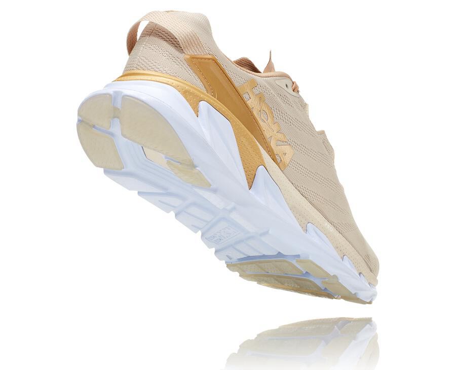 Hoka Australia One One Elevon 2 - Mens Running Shoes Beige - ZNRQD-7350